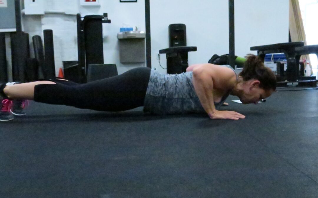 Joanie Push Up Dec 2015 | CrossFit Never Doubt Health and Fitness